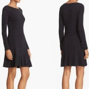 Tory Burch Foster Dress Size S Black